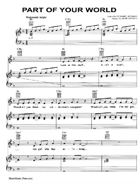 Part of Your World | PDF