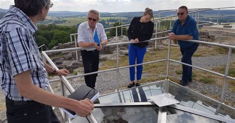 Stippvisite auf der Schaumburg Knut Korschewsky Fraktion im Thüringer