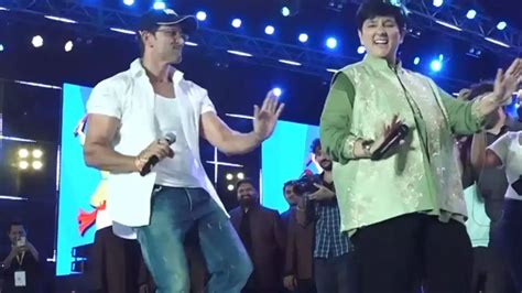 Dance Icon Hrithik Roshan Grooves With Garba Queen Falguni Pathak On