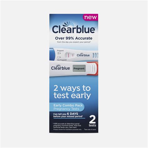 FSA Eligible Clearblue Early Detection Pregnancy Test Combo Pack | FSA