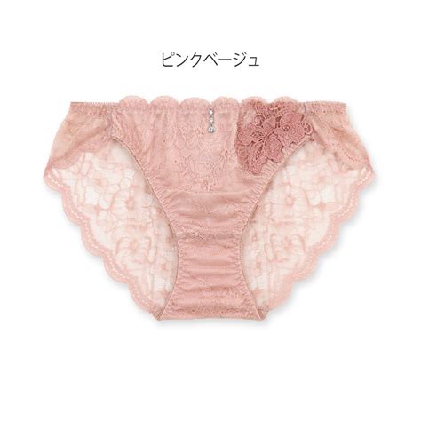 フランデランジェリー fran de lingerie Style Up Wireless スタイルアップワイヤレス コーディネートバックレースショーツ返品不可商品 カーキ