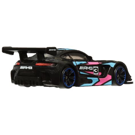 Đồ Chơi Mô Hình Siêu Xe Neon Speeders 16 Mercedes AMG GT3 Hot Wheels HRW79 HLH72