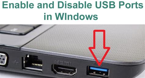 Enable And Disable Usb Ports In Windows 10 Made Easy Adnan Technology