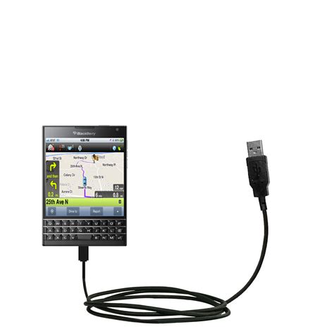 Classic Straight USB Cable Suitable For The Blackberry Passport With Power Hot Sync And Charge