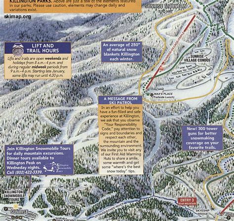 Old Killington Trail Maps