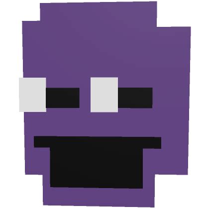 Pixel Purple Guy Head Roblox Item Rolimon S