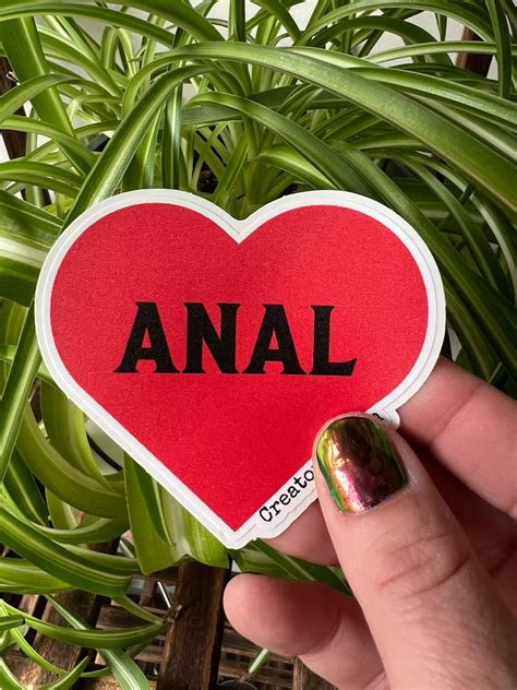 Funny Adult Stickers NSFW Stickers Sexy Vinyl Stickers Weird Stickers ANAL Offensive Stickers