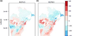 Differences in projected richness between SDM sc and SDM climate (SDM ...