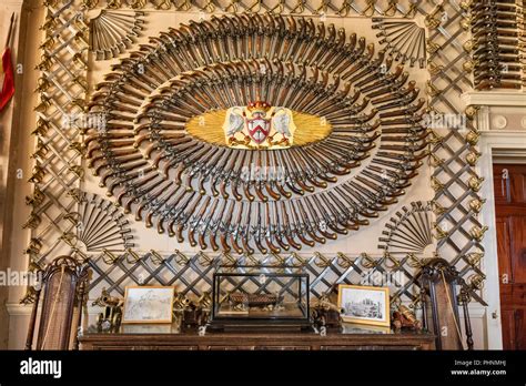 Culzean Castle Interior Ayrshire Scotland Uk Stock Photo Alamy