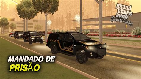 GTA MTA RP POLICIA FEDERAL CUMPRE MANDADO DE PRISÃO YouTube