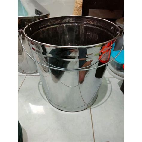 Jual Ember Stainless 20 Liter Shopee Indonesia