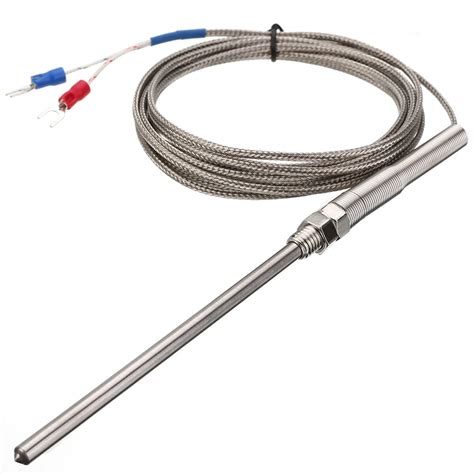 3 Meter Wire Thermocouple Sensor 0 400 Degree Celsius K Type