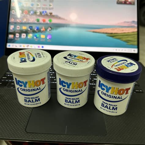 Dầu xoa bóp giảm đau icy hot original pain relief balm 99 2g End 22h5 ngày 29 12 23 CÁC