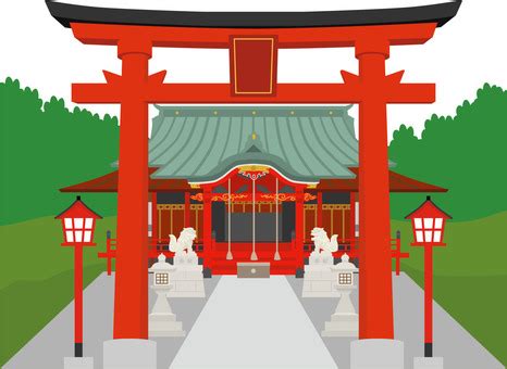 神社 イラスト 無料 | 神社 イラスト おしゃれ – KGMPYV