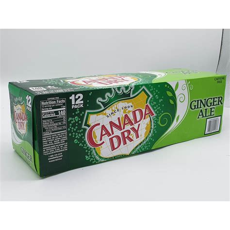 Canada Dry Ginger Ale 24 pack 355ml cans (Not Suitable For Shipping ...