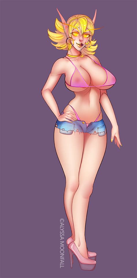 Now Introducing Alyssa Skyflame By Qoppa By Xkamui Hentai Foundry