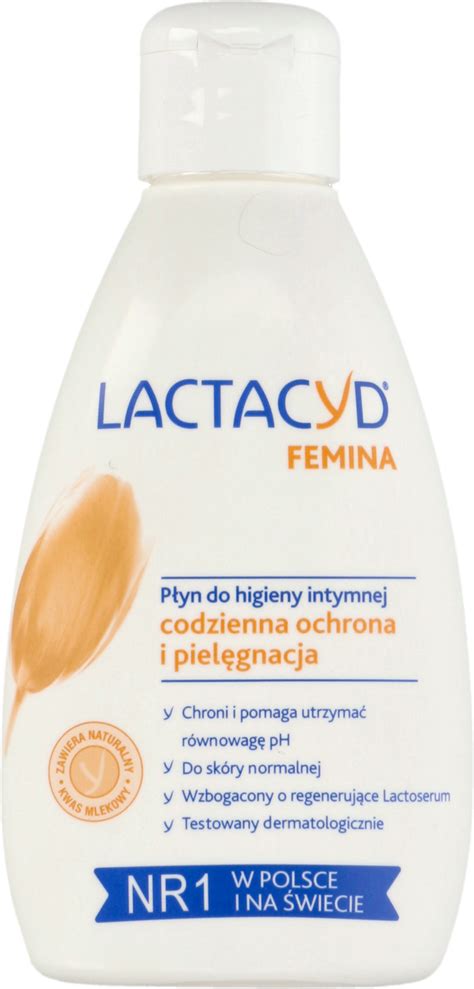 Lactacyd Femina P Yn Do Higieny Intymnej Codzienna Ochrona I