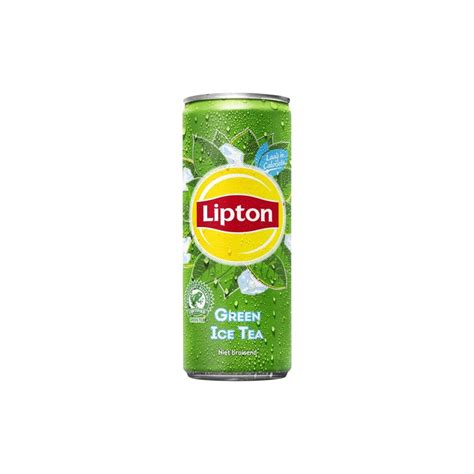 BOISSON LIPTON ICE TEA GREEN CANETTE 24X33CL SLEEK