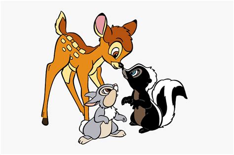 Disney Bambi And Friends Free Transparent Clipart Clipartkey