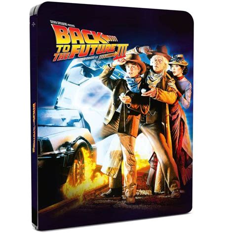 Назад в будущее 3 (Zavvi Exclusive SteelBook) [4K UHD Blu-ray] - купить ...