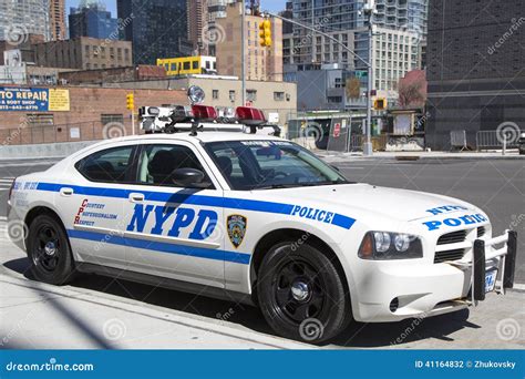 NYPD Highway Patrol Car In Manhattan Editorial Photography - Image ...
