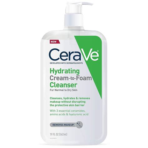 Cerave Hydrating Cream To Foam Cleanser Maroc Ubuy