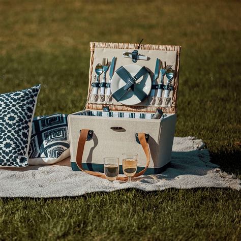 Park Picnic Basket (12 Piece Set) | West Elm