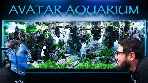 I Built The Floating Mountains Of Avatar In An Aquarium Epic Guppy