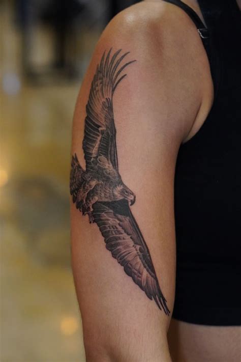 Golden Eagle Tattoo In 2024 Eagle Tattoo Tattoos Eagle Tattoos