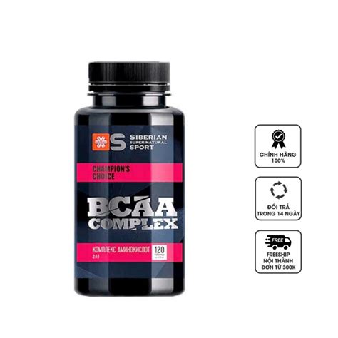Siberian Super Natural Sport BCAA Complex hỗ trợ tăng cường sức khỏe ...