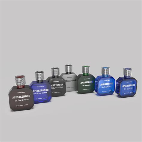 Eau De Toilette Ambassador 3D Model Collection | CGTrader