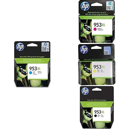 HP F6U16AE, F6U17AE, F6U18AE, L0S70AE 953XL High Yield Original Ink ...