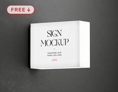 FREE LIGHTBOX MOCKUP Projects Photos Videos Logos Illustrations