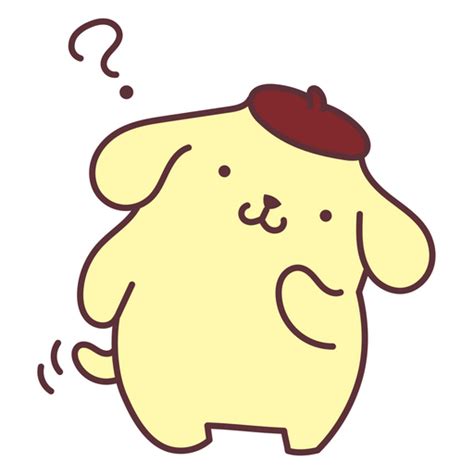 Pompompurin Character Biscuit Dog Cute Png