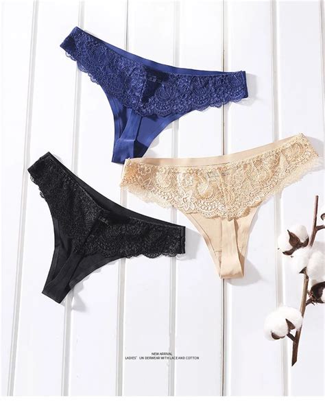 Hot Womens Plus Size Low Waist Lace Sexy Transparent Seamless Sexy G String Thongs Buy Plus