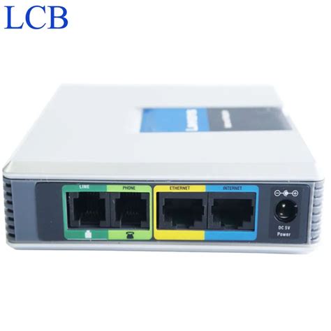 Unlocked Linksys SIP IP Voice System SPA3102 VoIP FAX Phone Adapter ...