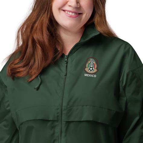 Mexico Soccer Team Jacket Selección Mexicana Windbreaker El Tri Fan