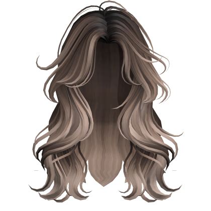 Voluminous Wavy Hair Blonde Ombre Roblox
