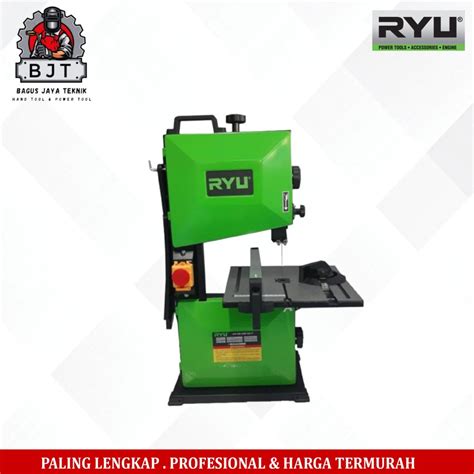 Jual Mesin Band Saw 8 Inch RYU RBS 8 Gergaji Kayu Bandsaw Ukir Triplek