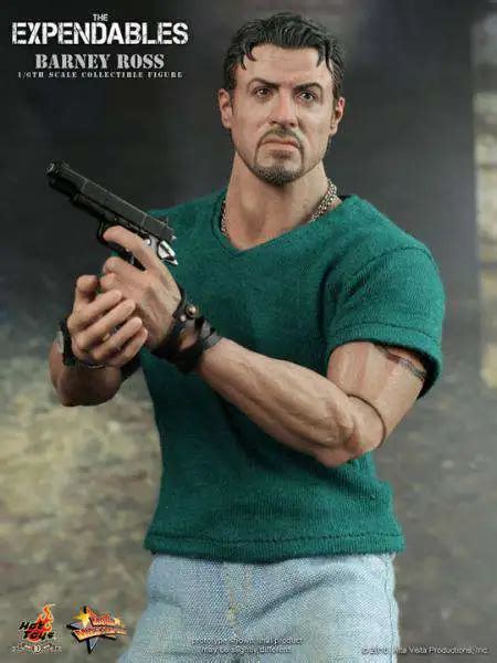 The Expendables Movie Masterpiece Barney Ross Collectible Figure Version Hot Toys Toywiz