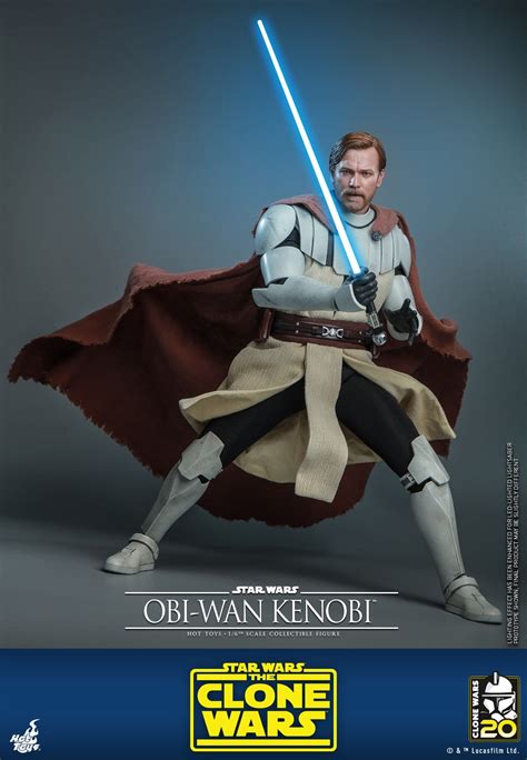 Star Wars Obi Wan Kenobi Enters The Clone Wars With Hot Toys