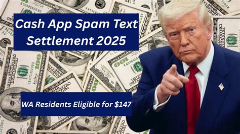 Cash App Spam Text Settlement 2025: $12.5M Fund for WA Residents – Who ...