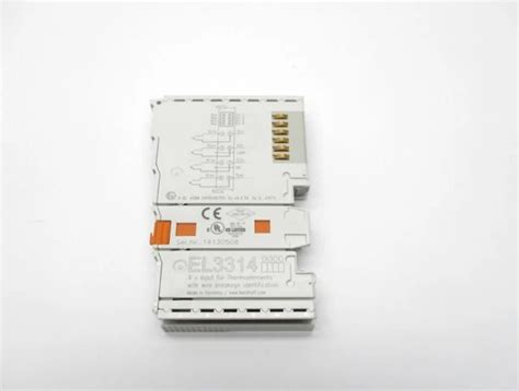 Beckhoff Original El Ethercat Terminal Channel Analog Input