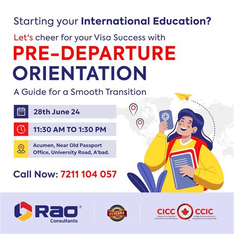 Rao Consultants on LinkedIn: 📢 Kickstart Your International Education