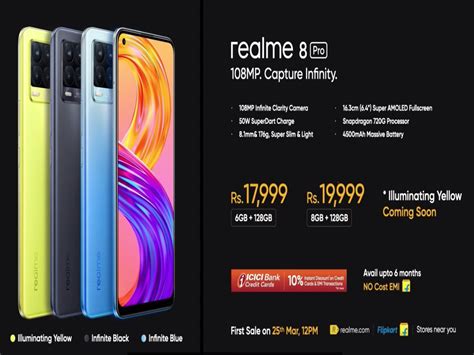 Realme 8 Pro - Full specifications