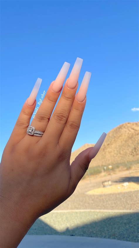 Beautiful Foggy Nude Nails Long Square Acrylic Nails Long Acrylic Nails Nude Nails