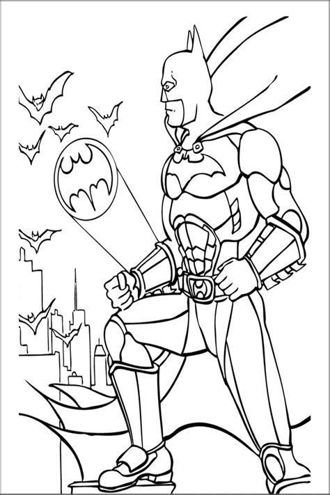 De Desenhos Do Batman Para Colorir Imprimir Desenho Artofit