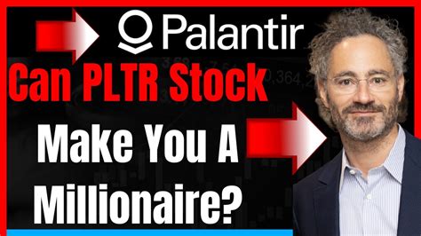 PLTR Stock News Can Palantir Stock Make You A Millionaire And Should