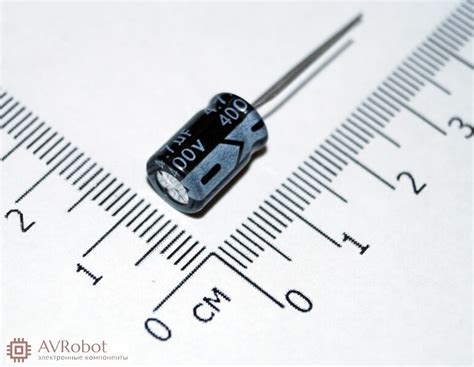 Конденсатор электролитический 4.7 мкФ 400 В 8*12мм ECAP купить 1348 ...