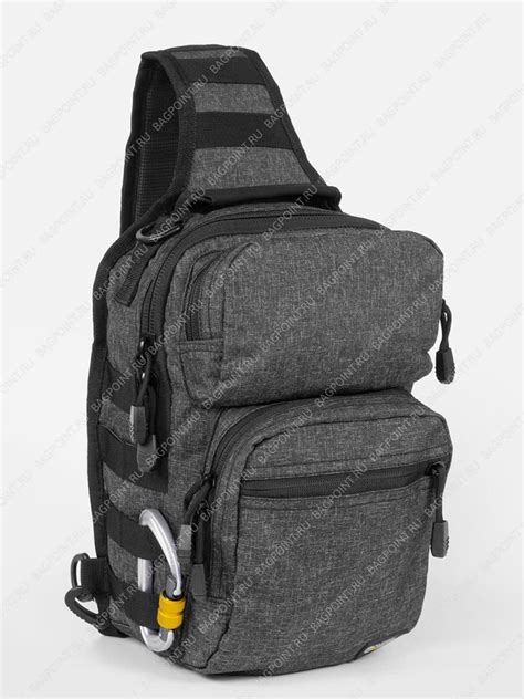 Однолямочный рюкзак Gongtex Rover Sling Серый - купить в Москве ...